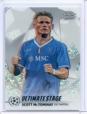 2025 Topps UEFA Ultimate Stage Chrome Scott McTominay #US-39 card