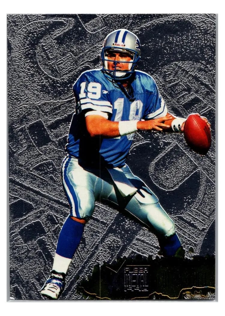 1996 Fleer Metal Scott Mitchell #38PM card