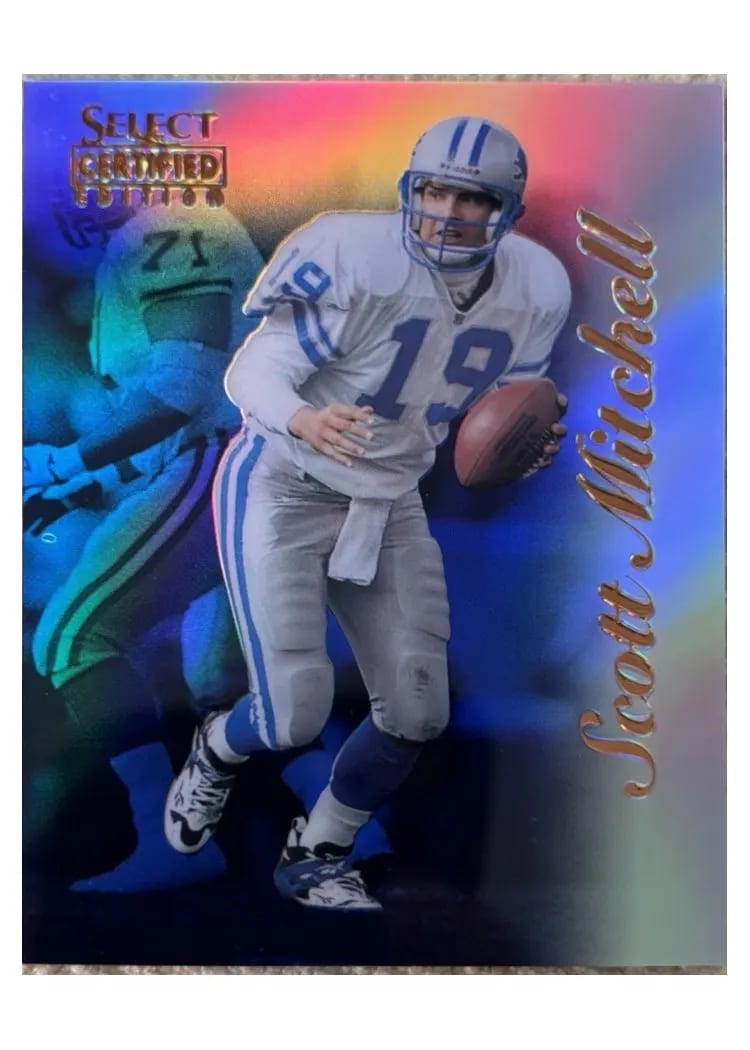 1996 Select Certified Scott Mitchell #14 card