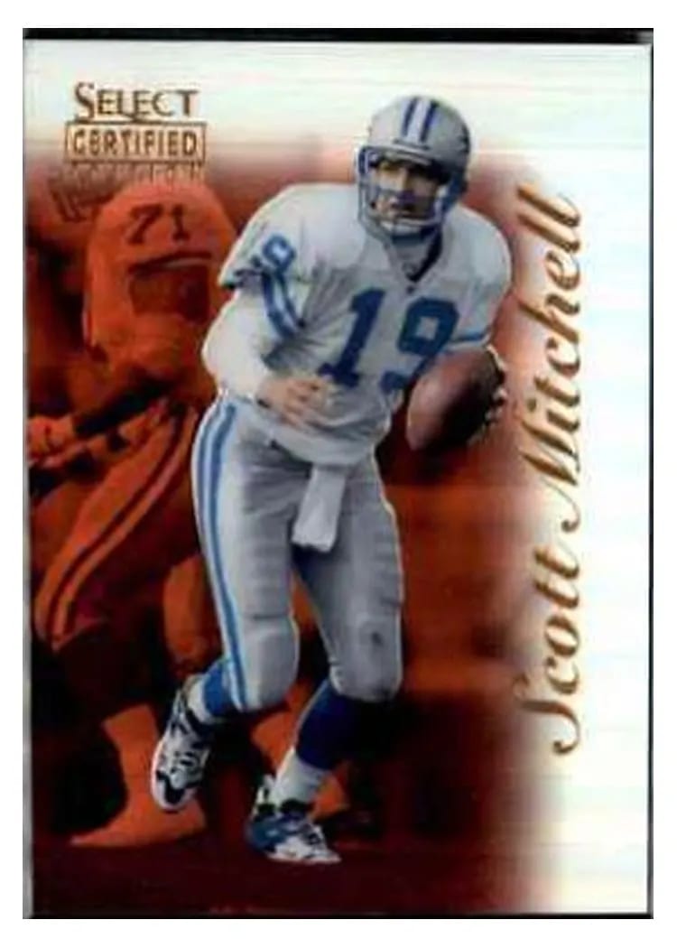 1996 Select Certified Scott Mitchell #14 card