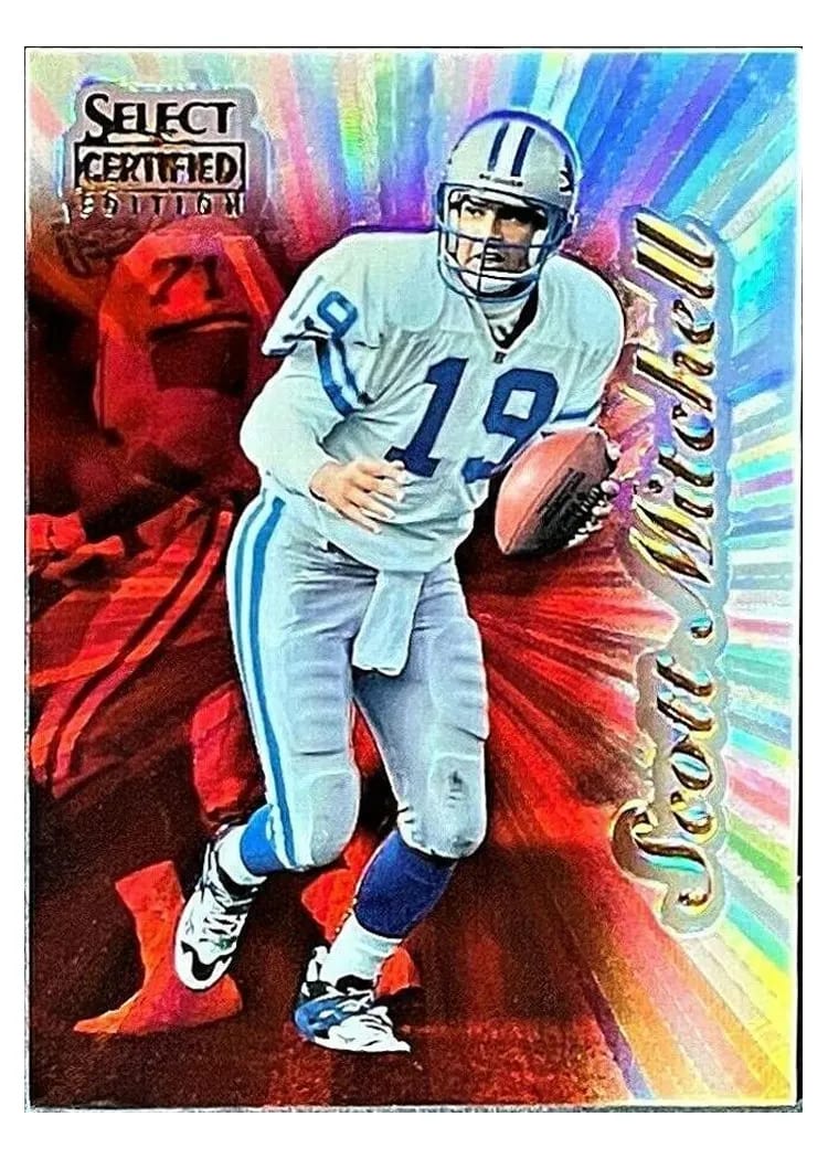 1996 Select Certified Scott Mitchell #14 card