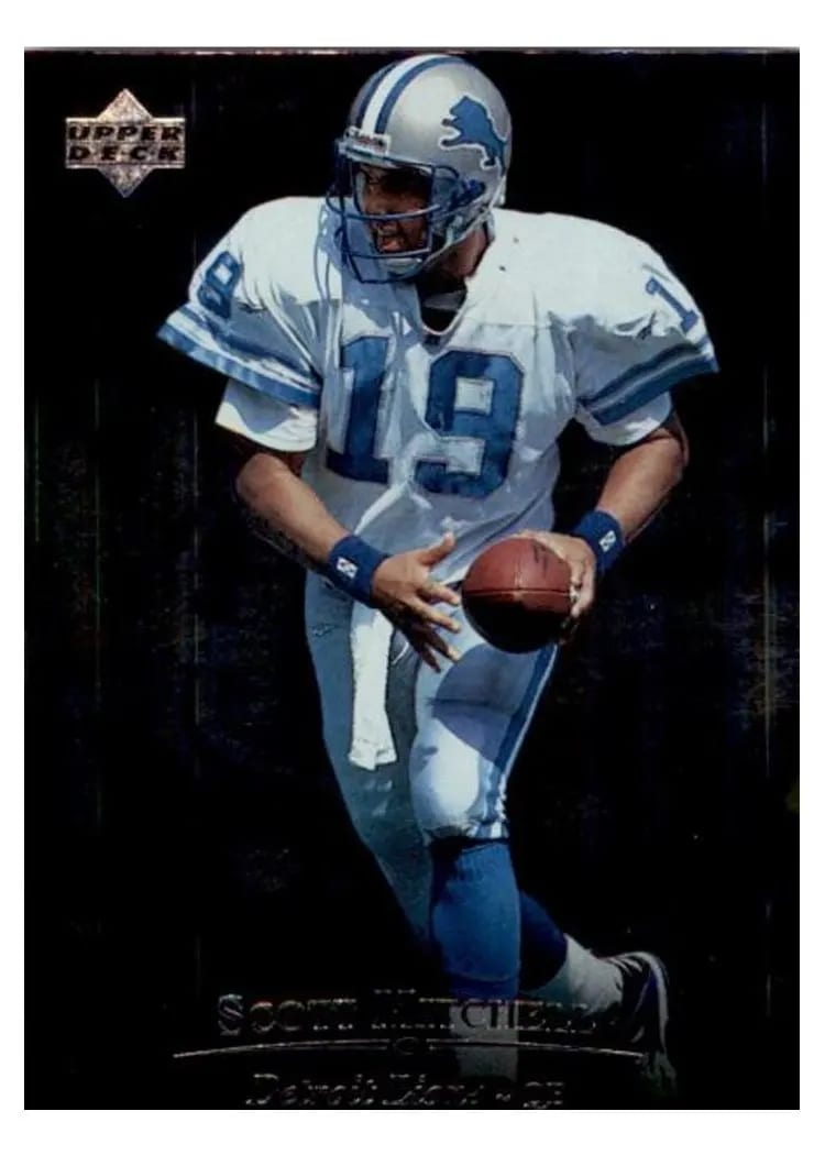1996 Upper Deck Silver Scott Mitchell #40 card