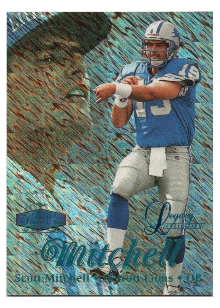 1998 Flair Showcase Legacy Collection Scott Mitchell #52 card