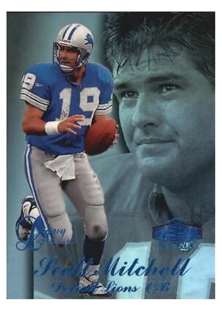 1998 Flair Showcase Legacy Collection Scott Mitchell #52 card