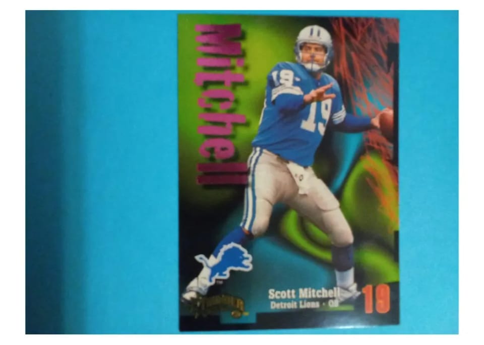 1998 Skybox Thunder Scott Mitchell #5 card