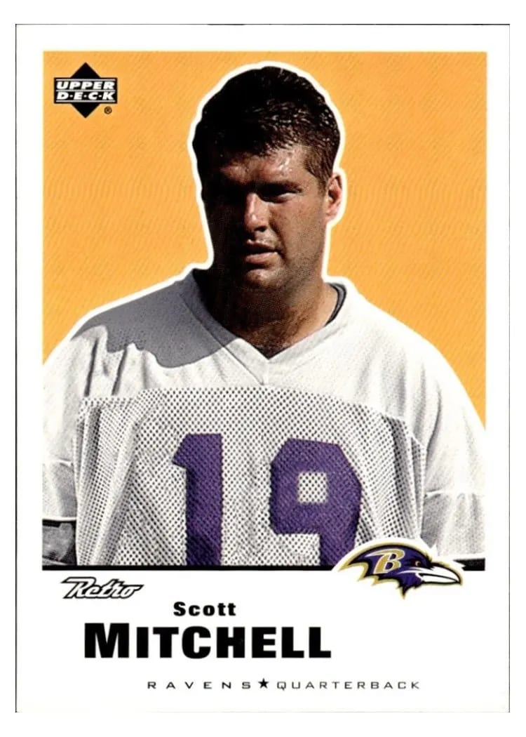 1999 Upper Deck Retro Scott Mitchell #14 card