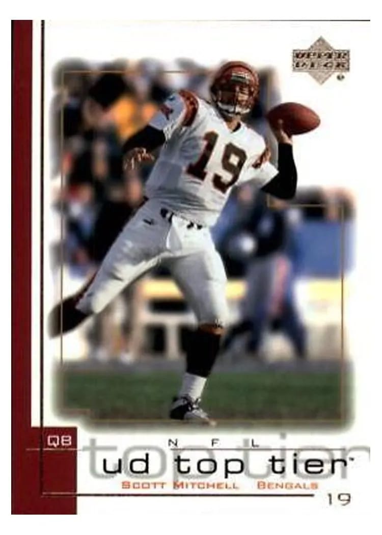 2001 Upper Deck Top Tier Scott Mitchell #37 card