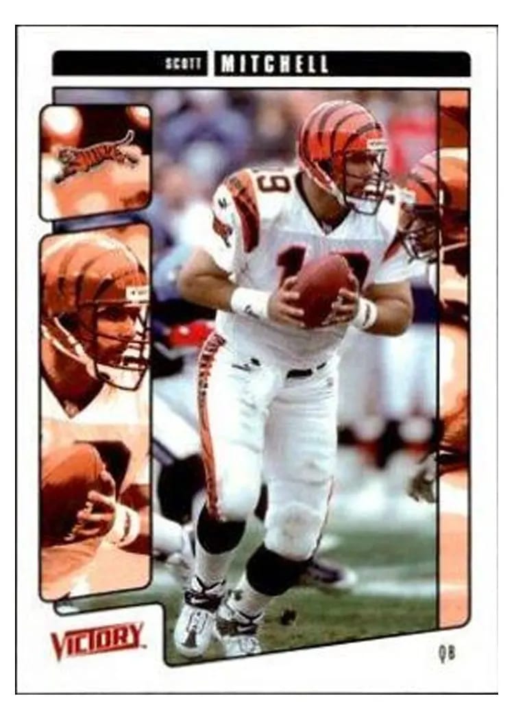 2001 Upper Deck Victory Scott Mitchell #70 card