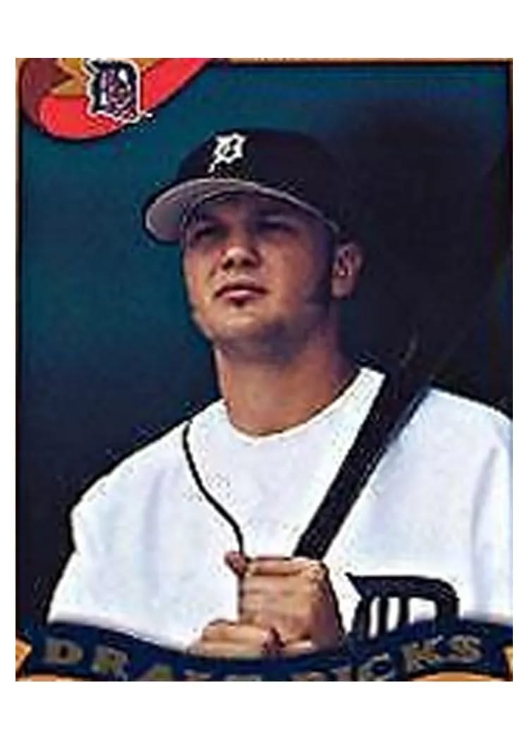 2002 Topps Draft Picks Scott Moore #1 card