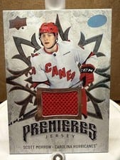 2024-25 Upper Deck Ice Ice Premieres Jersey Scott Morrow #IPJ-9 card