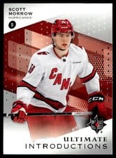 2024-25 Upper Deck Ultimate Collection Ultimate Introductions Scott Morrow #UI-SM card