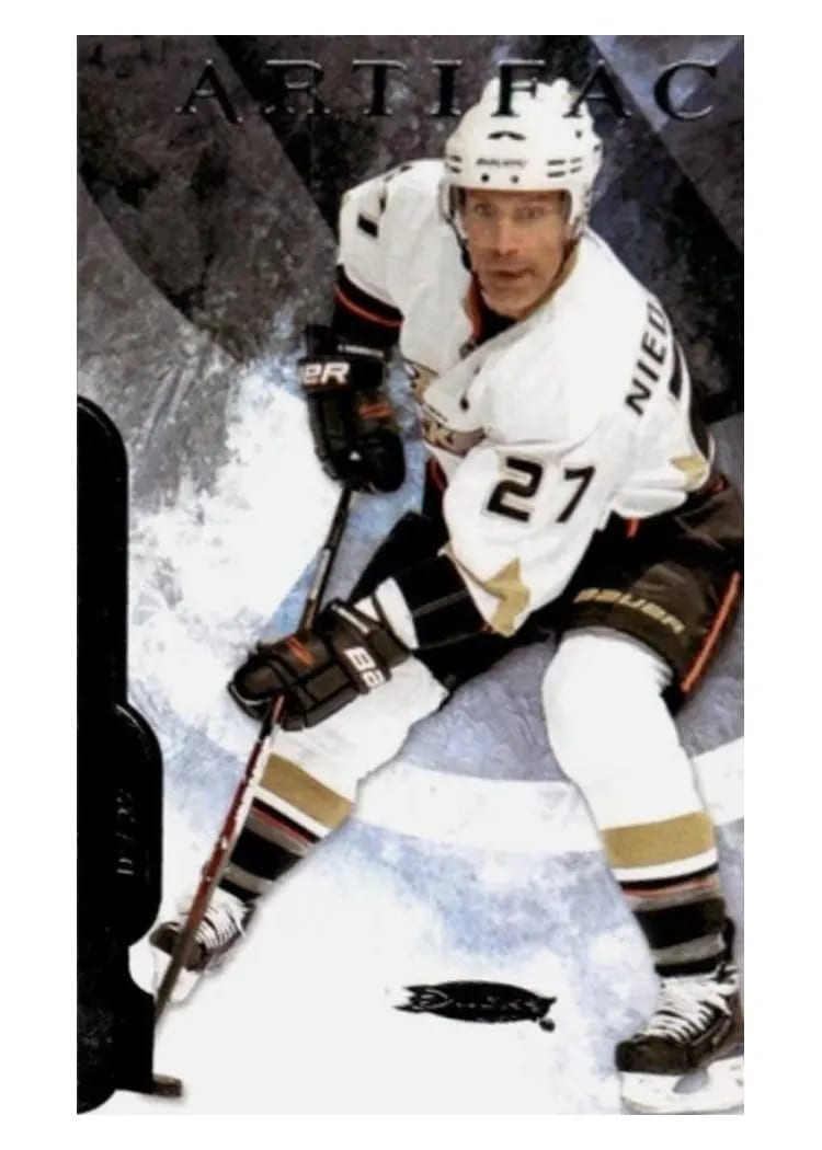 2011 Upper Deck Artifacts Scott Niedermayer #27 card