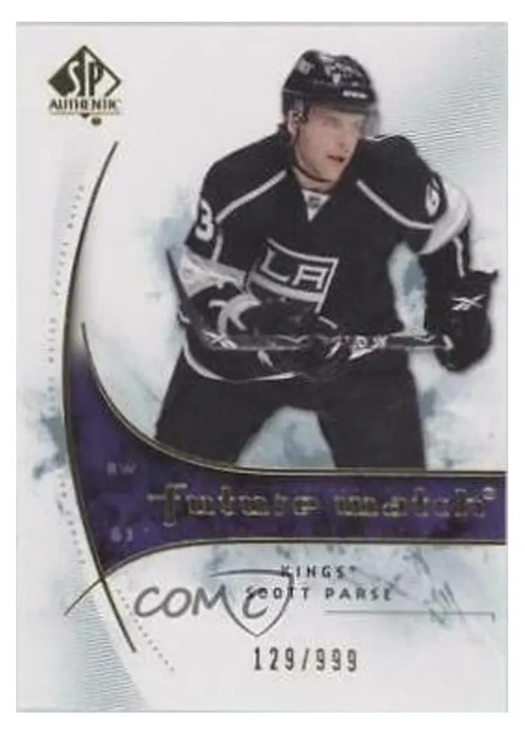 2009 SP Authentic Scott Parse #166 card
