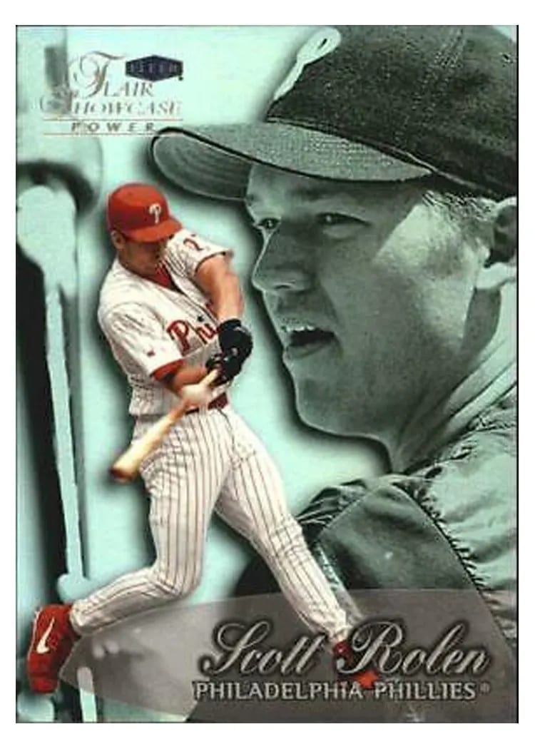 1999 Flair Showcase Scott Rolen #17 card
