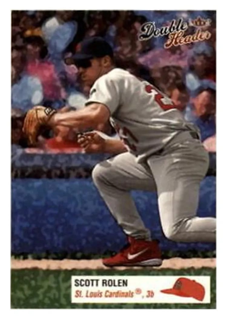 2003 Fleer Double Header Scott Rolen #27 card