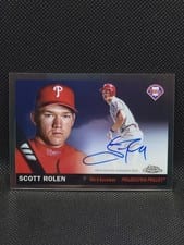 2025 Topps Chrome Platinum Autographs Scott Rolen #CPA-SR card