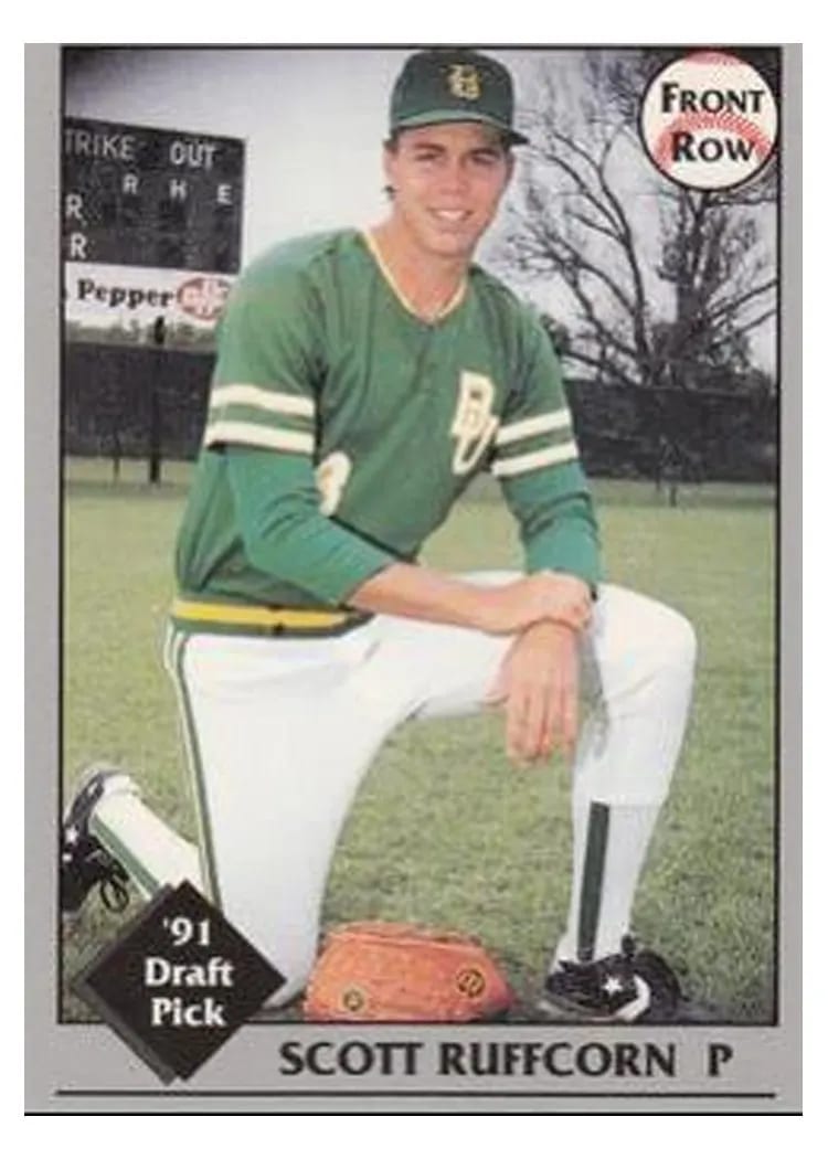1991 Front Row Draft Picks Scott Ruffcorn #4 card