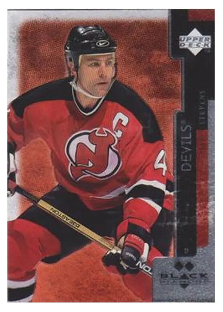 1997 Upper Deck Black Diamond Scott Stevens #17 card