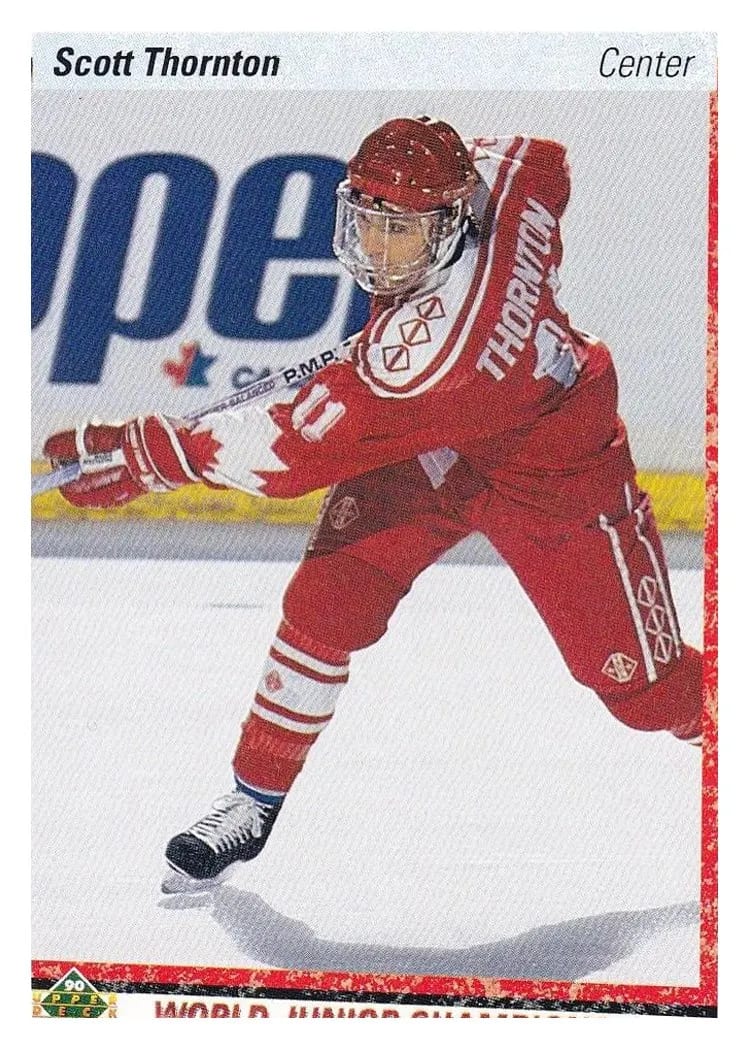 1990 Upper Deck Scott Thornton #459 card