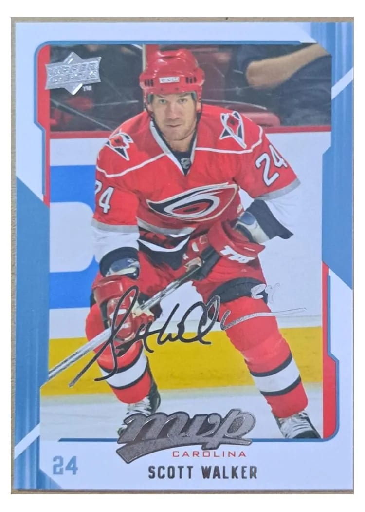 2008 Upper Deck MVP Scott Walker #57 card
