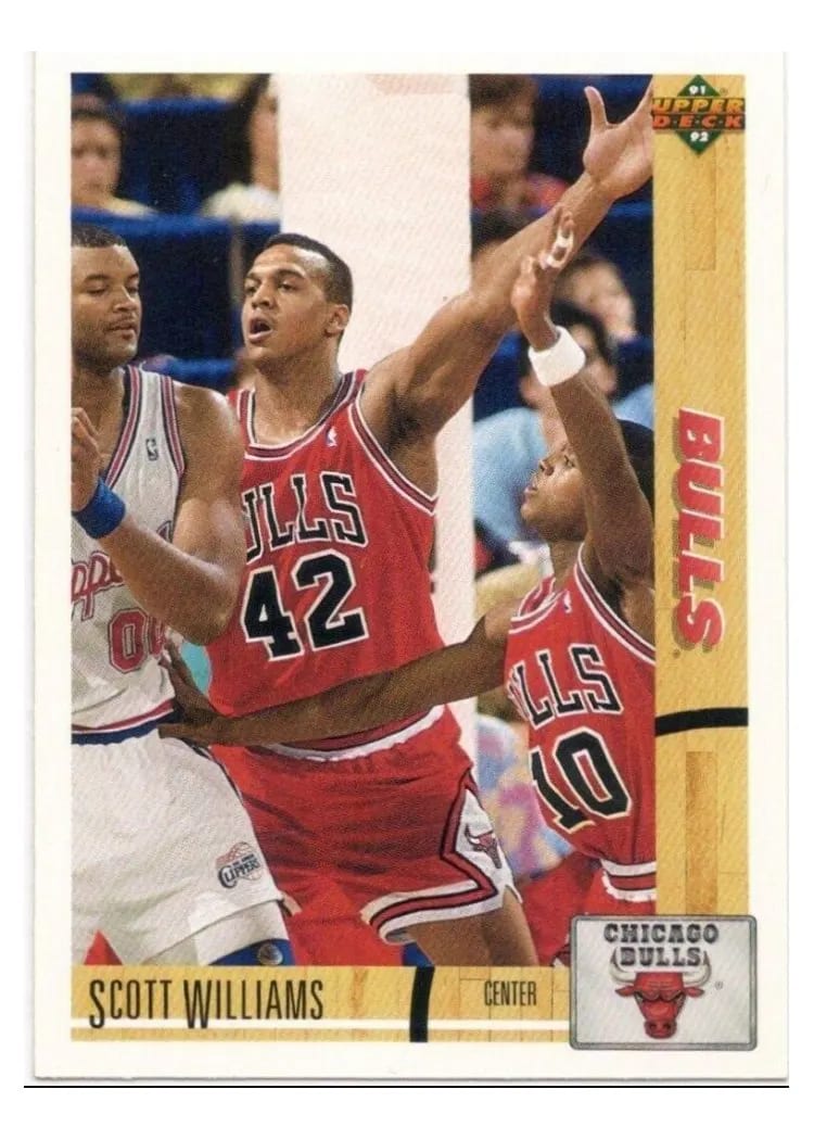1991 Upper Deck Scott Williams #362 card