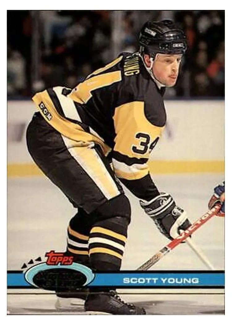 1991 Stadium Club Scott Young #74 card
