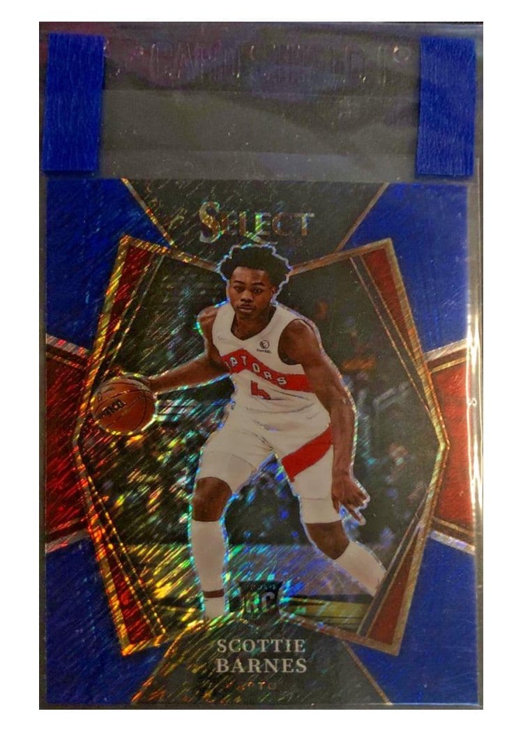 2021-22 Panini Select Base Set Scottie Barnes #111 card