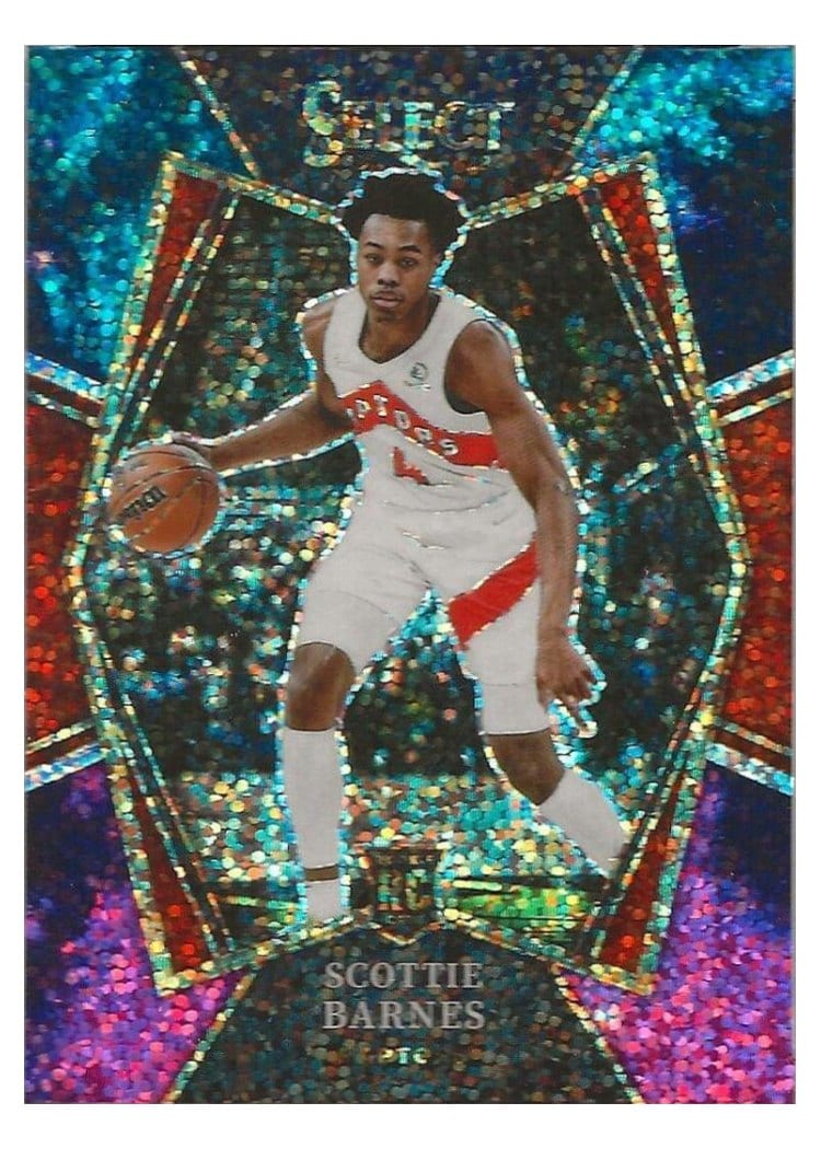 2021-22 Panini Select Base Set Scottie Barnes #111 card