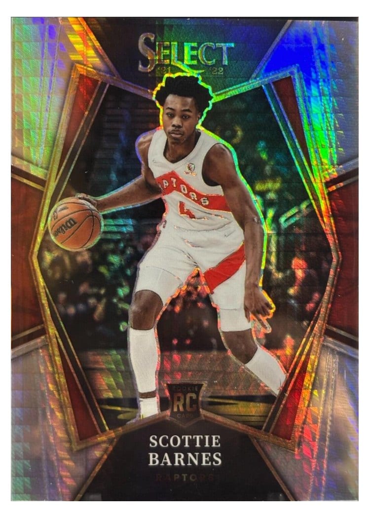 2021-22 Panini Select Base Set Scottie Barnes #111 card