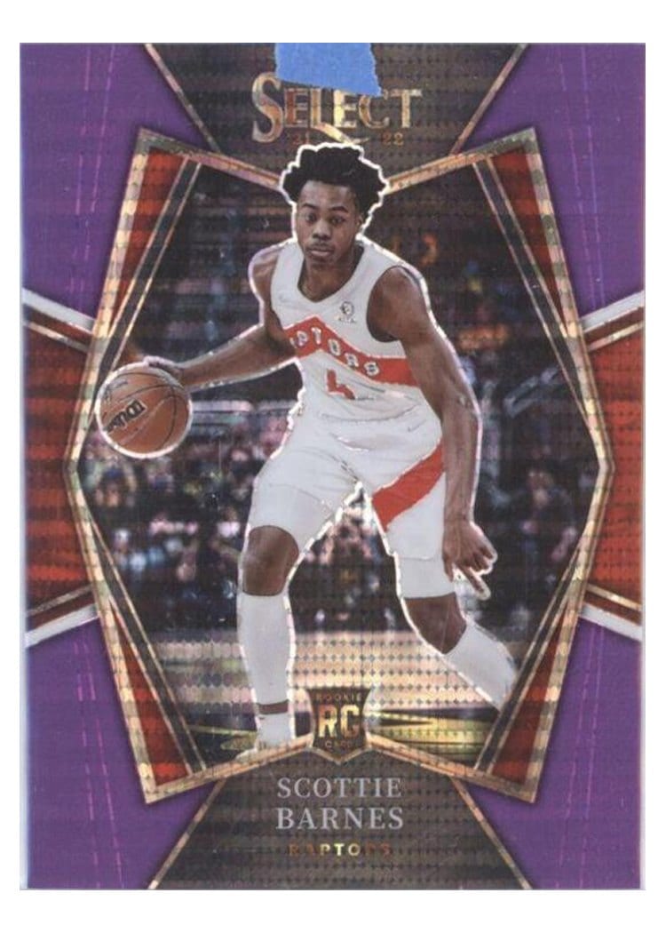2021-22 Panini Select Base Set Scottie Barnes #111 card