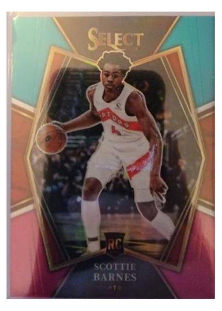 2021-22 Panini Select Base Set Scottie Barnes #111 card