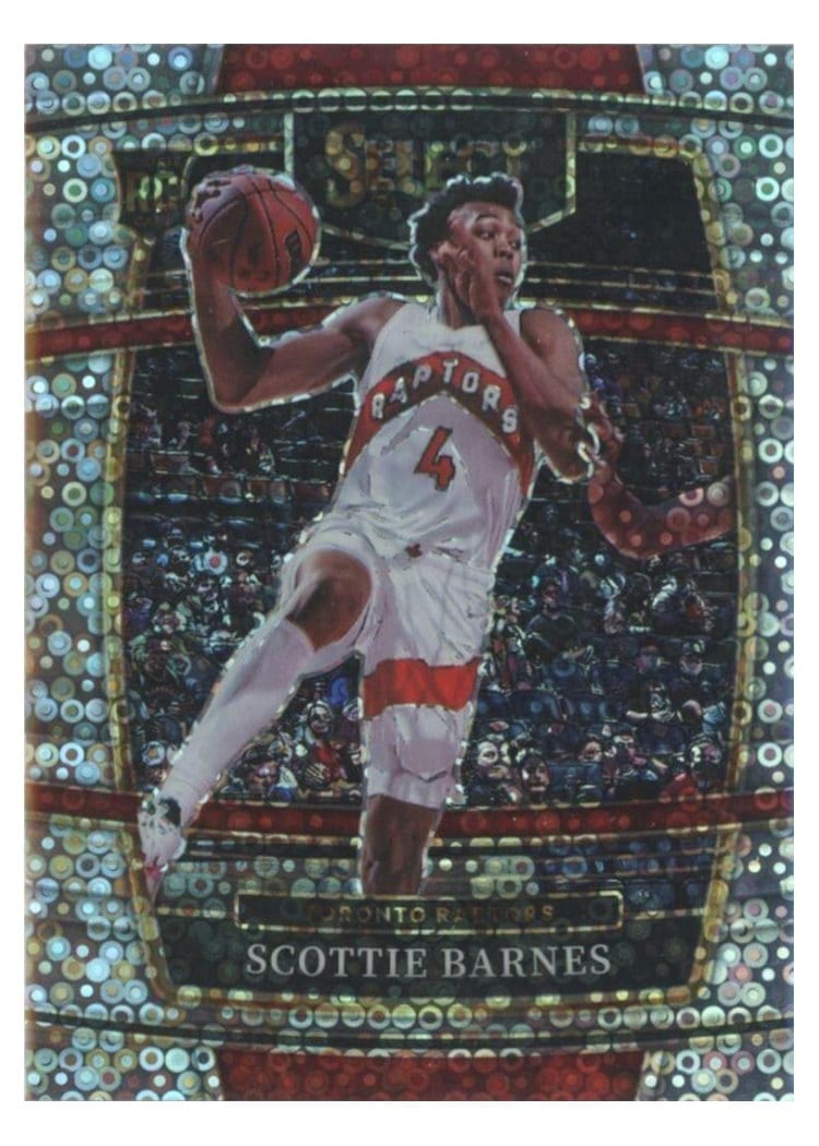 2021-22 Panini Select Base Set Scottie Barnes #74 card