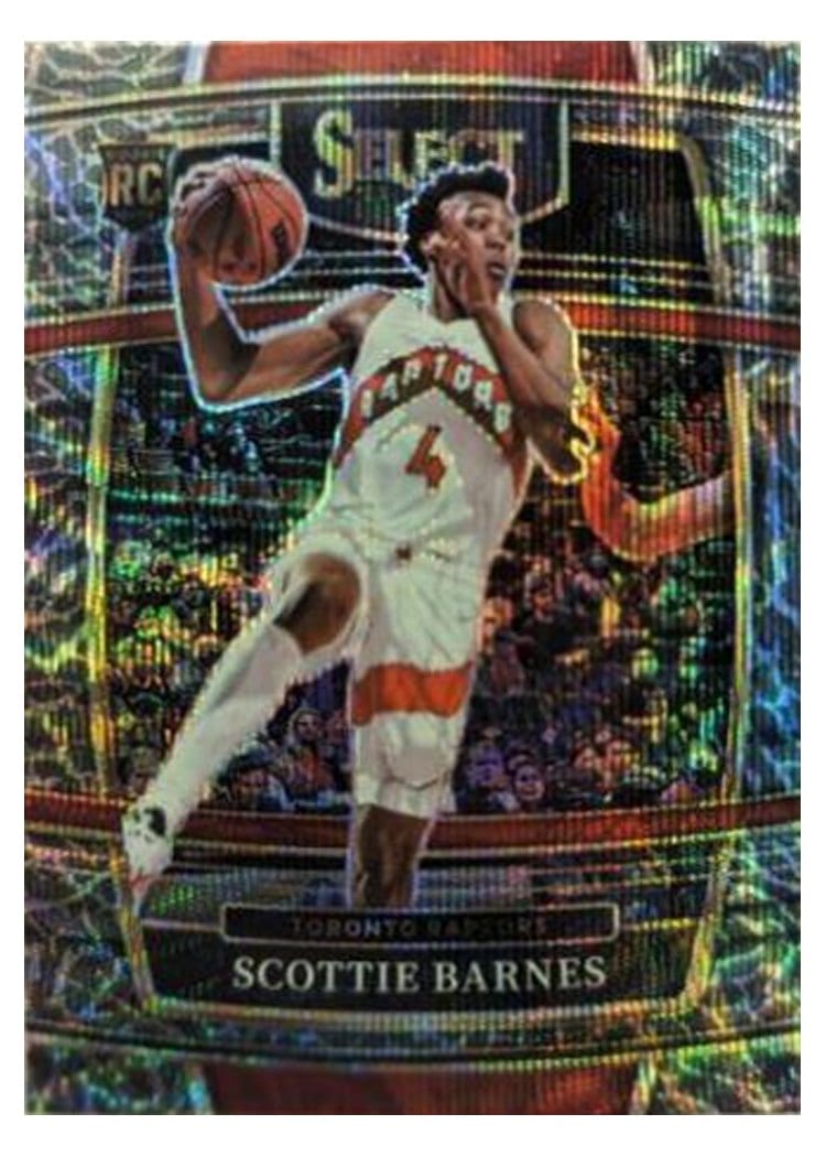 2021-22 Panini Select Base Set Scottie Barnes #74 card