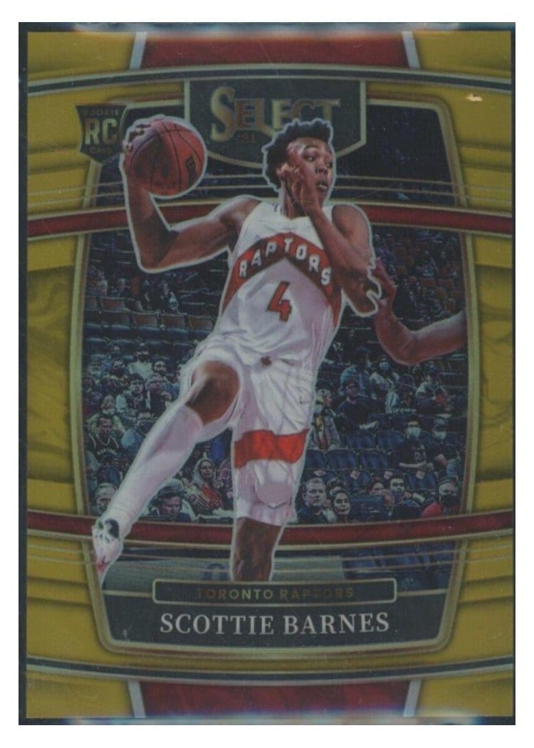 2021-22 Panini Select Base Set Scottie Barnes #74 card