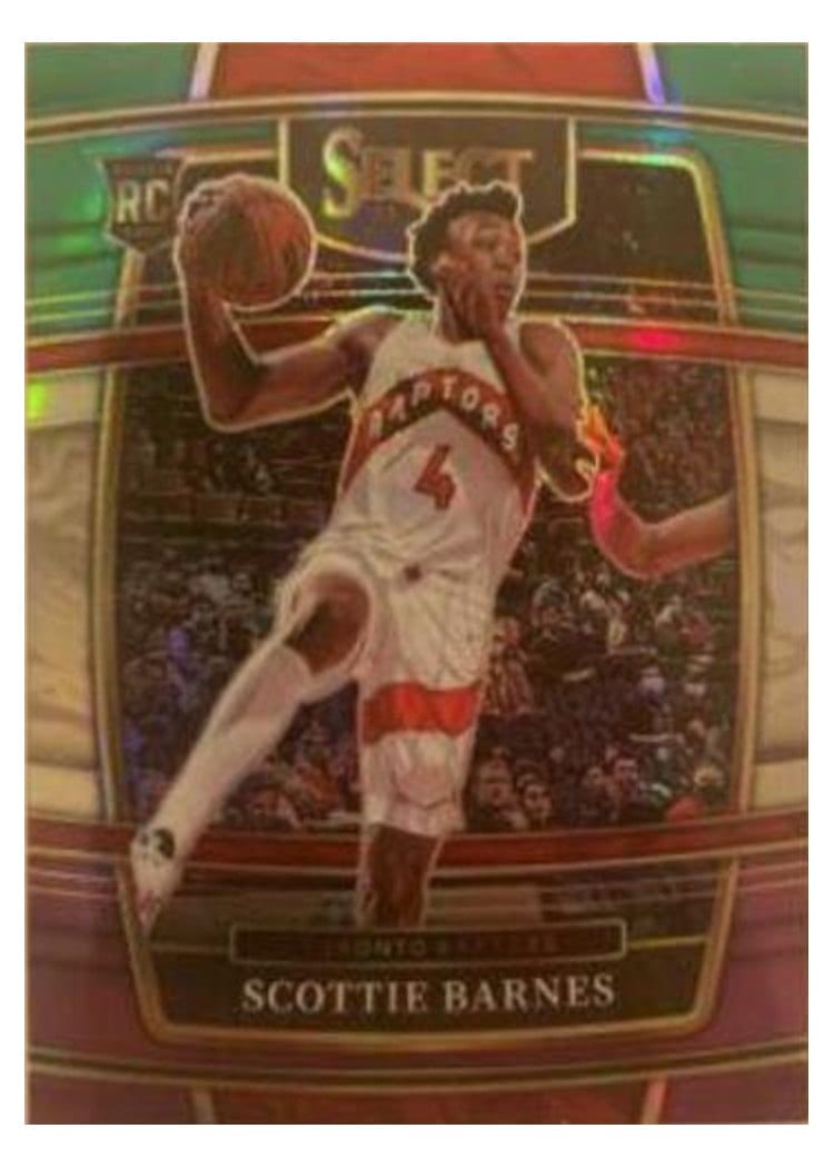 2021-22 Panini Select Base Set Scottie Barnes #74 card
