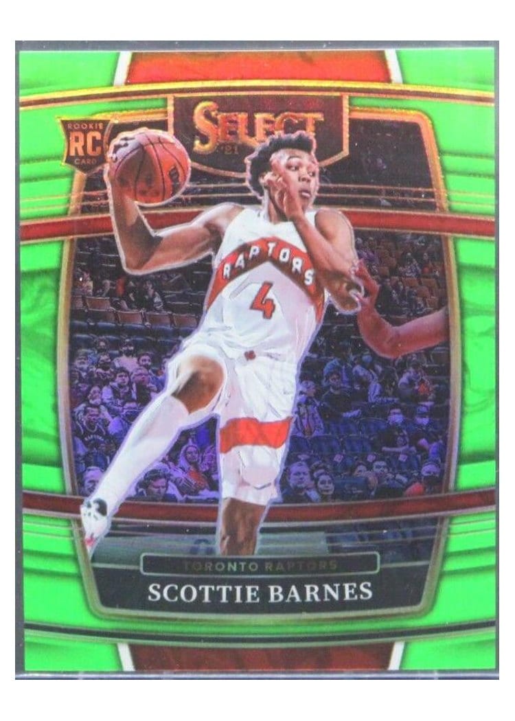 2021-22 Panini Select Base Set Scottie Barnes #74 card