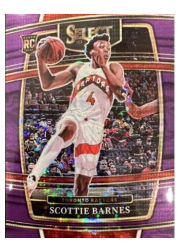 2021-22 Panini Select Base Set Scottie Barnes #74 card