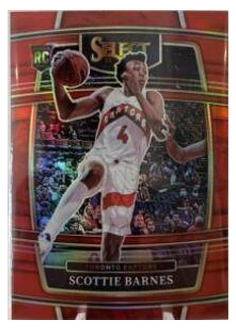 2021-22 Panini Select Base Set Scottie Barnes #74 card