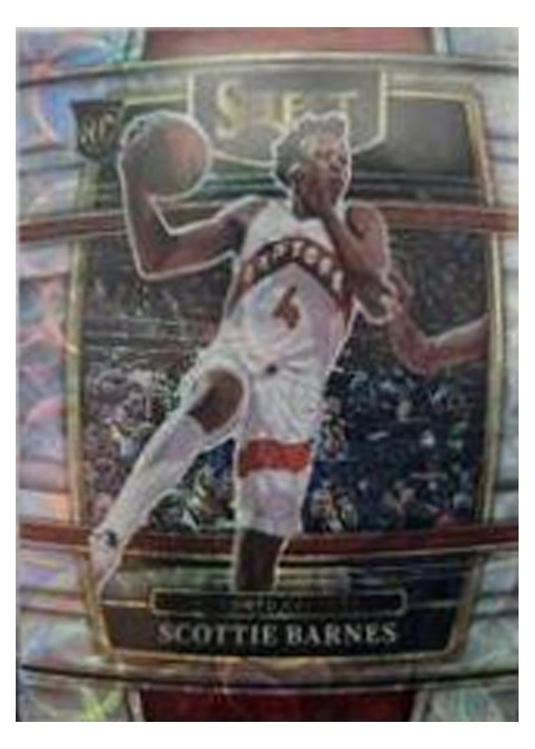 2021-22 Panini Select Base Set Scottie Barnes #74 card