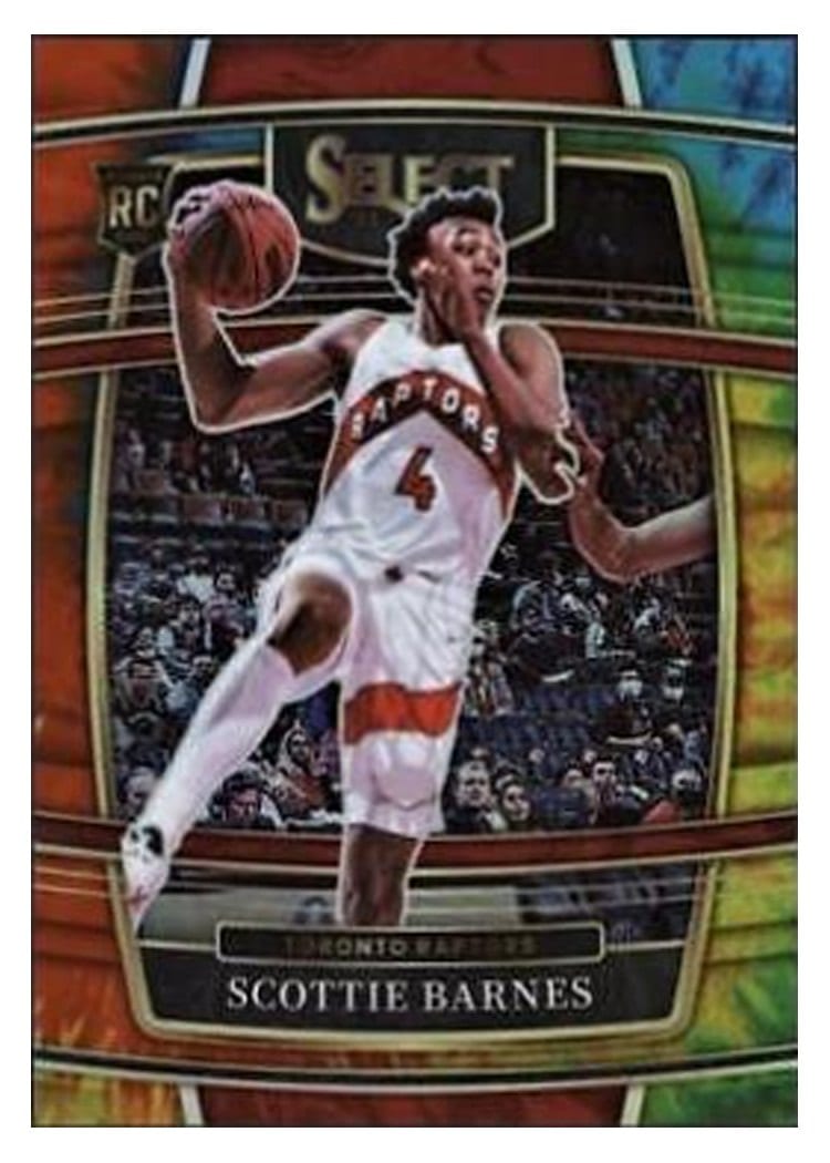 2021-22 Panini Select Base Set Scottie Barnes #74 card