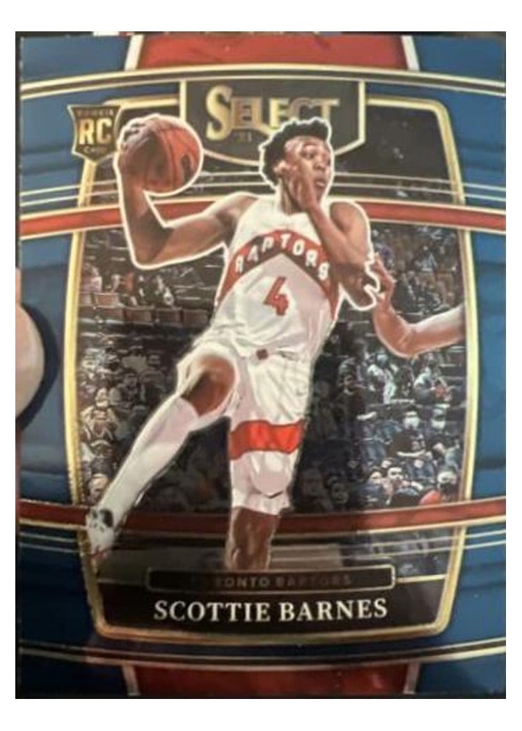 2021-22 Panini Select Base Set Scottie Barnes #74 card