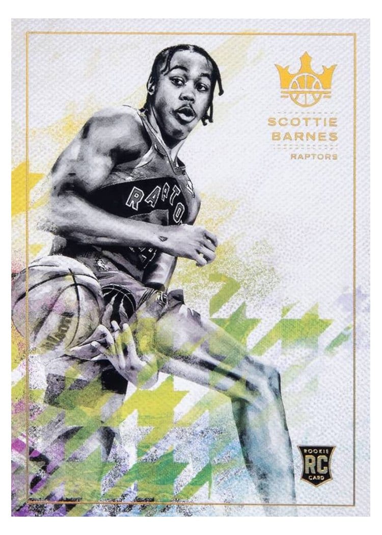 2021 Panini Court Kings Scottie Barnes #167 card