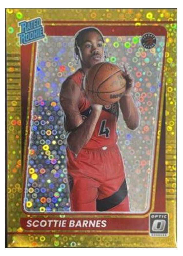 2021 Panini Donruss Optic Scottie Barnes #186 card