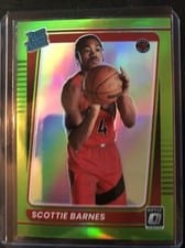 2021 Panini Donruss Optic Scottie Barnes #186 card
