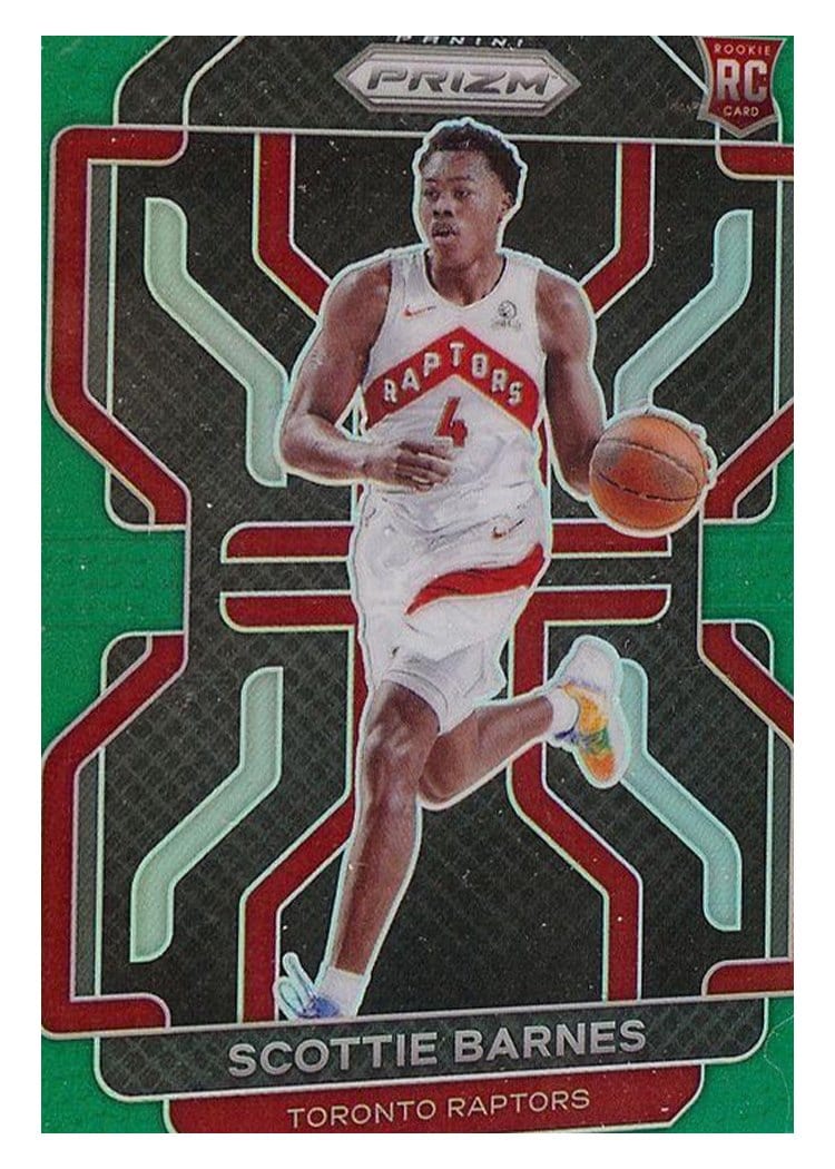 2021 Panini Prizm Scottie Barnes #320 card