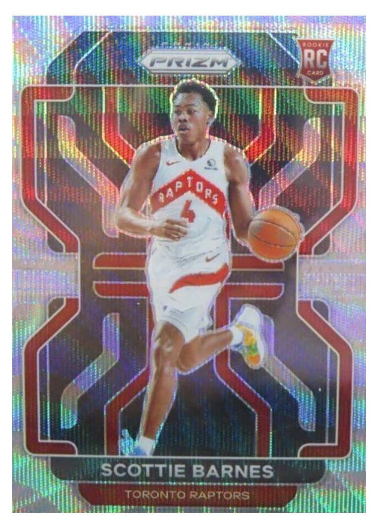 2021 Panini Prizm Scottie Barnes #320 card