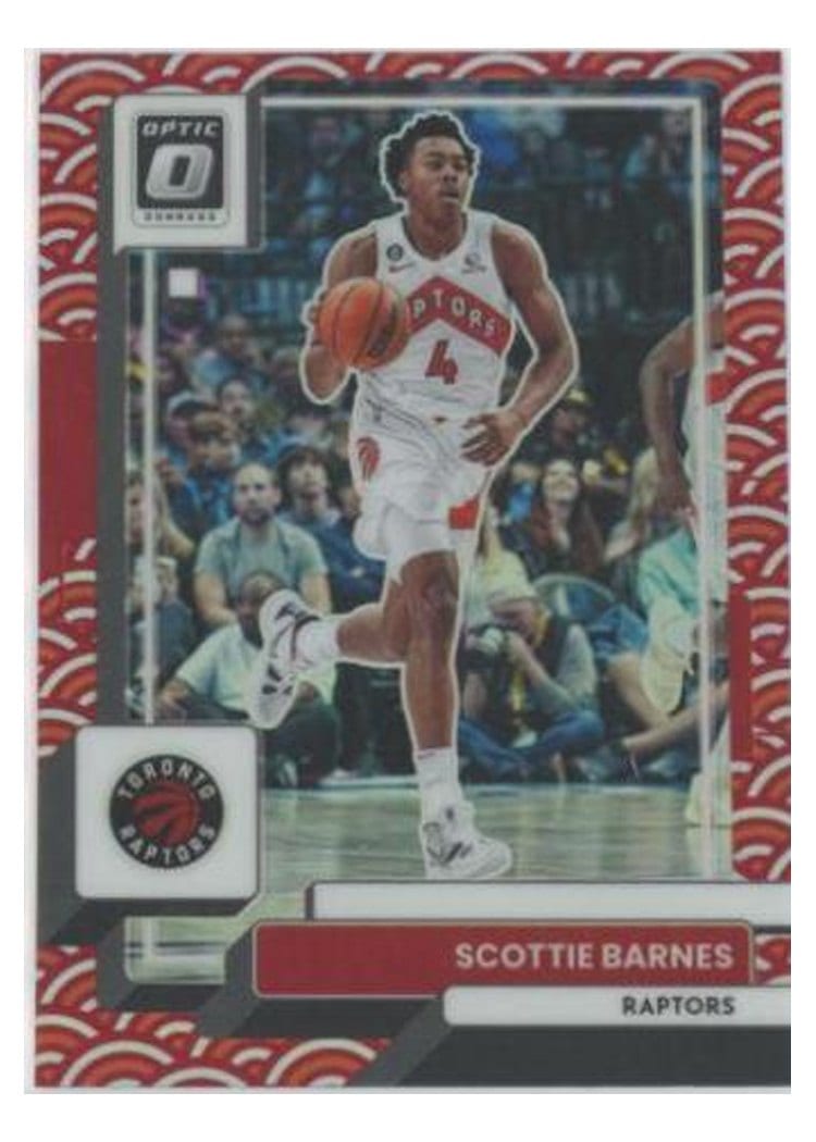 2022-23 Donruss Optic Base Set Scottie Barnes #20 card