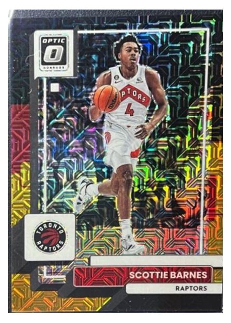 2022-23 Donruss Optic Base Set Scottie Barnes #20 card
