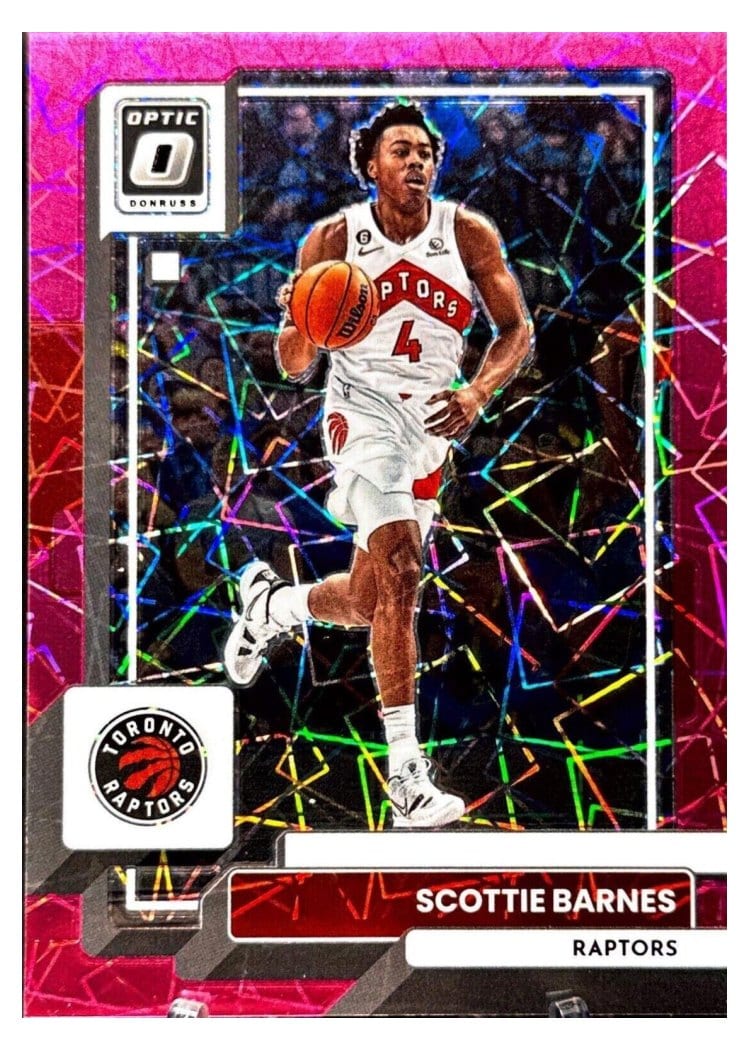 2022-23 Donruss Optic Base Set Scottie Barnes #20 card