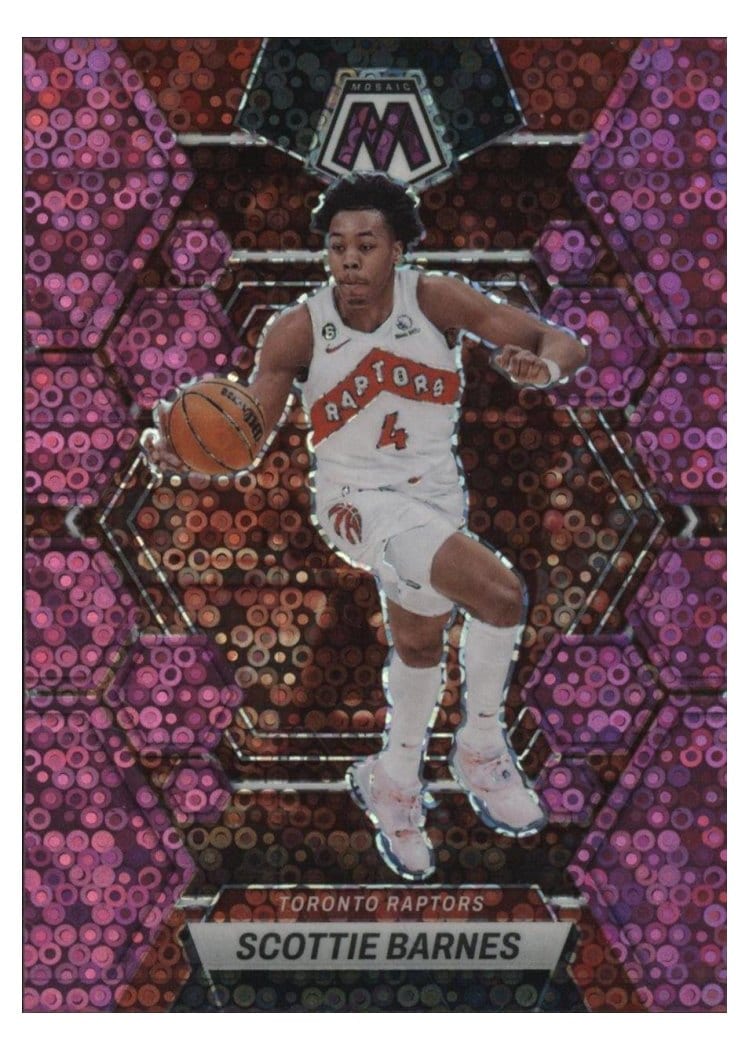 2022-23 Panini Mosaic Base Set Scottie Barnes #113 card